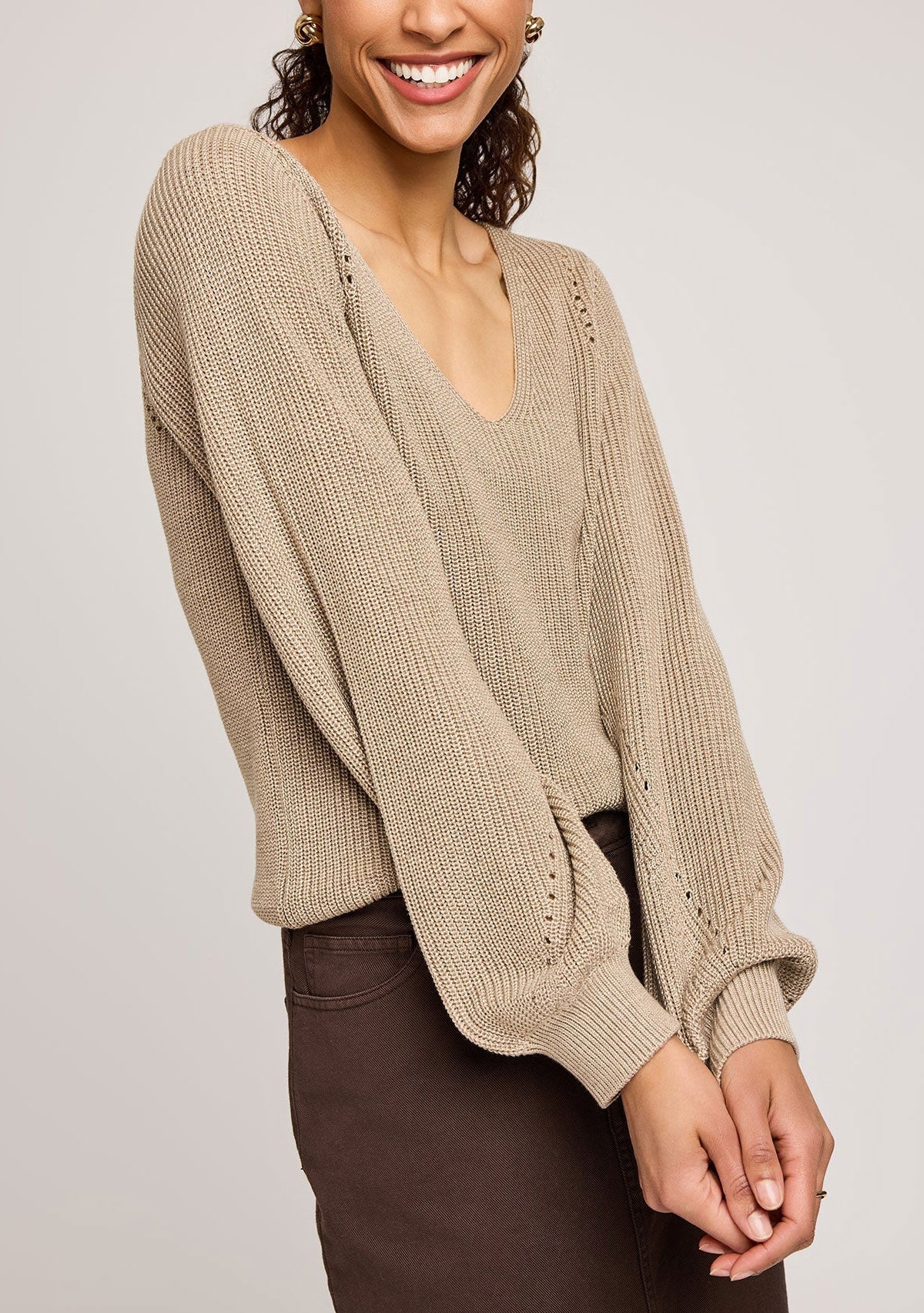 Hailey Sweater Heather Hazelwood