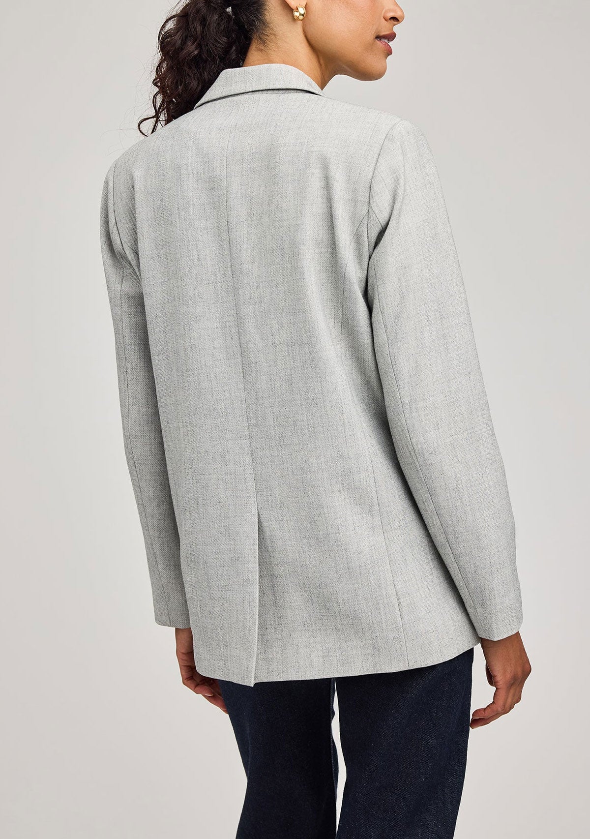 Jeanie Blazer Heather Ash