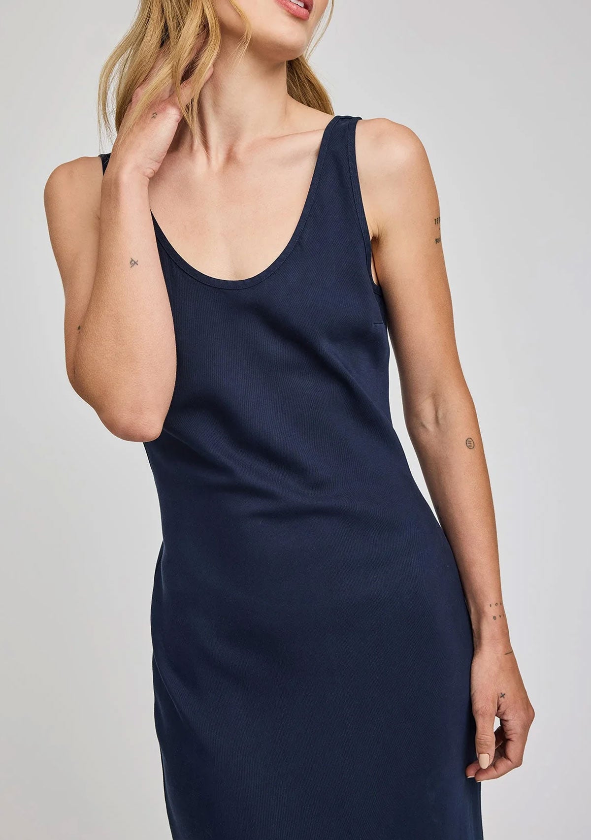 Jacqueline Dress Washed Navy