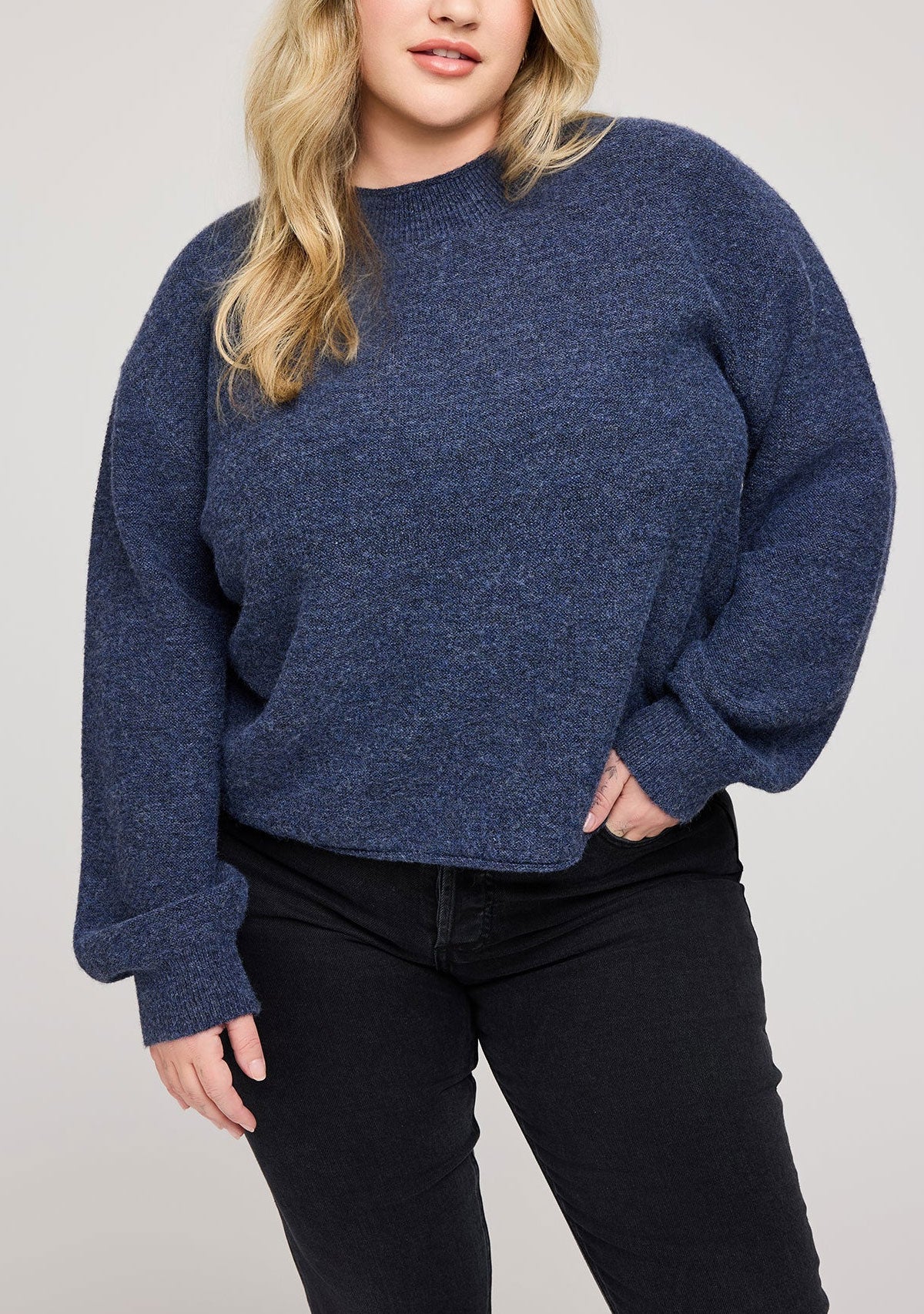 Wanda Sweater Heather Blue