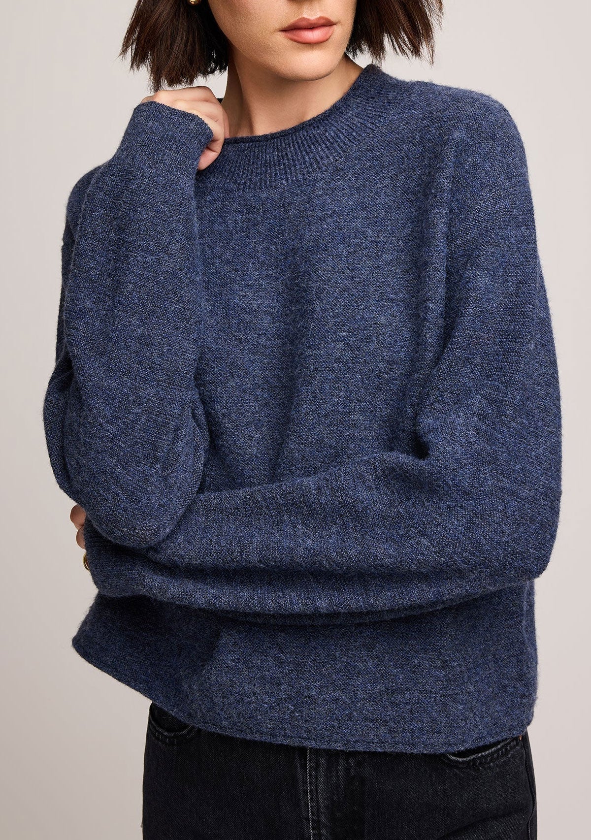 Wanda Sweater Heather Blue