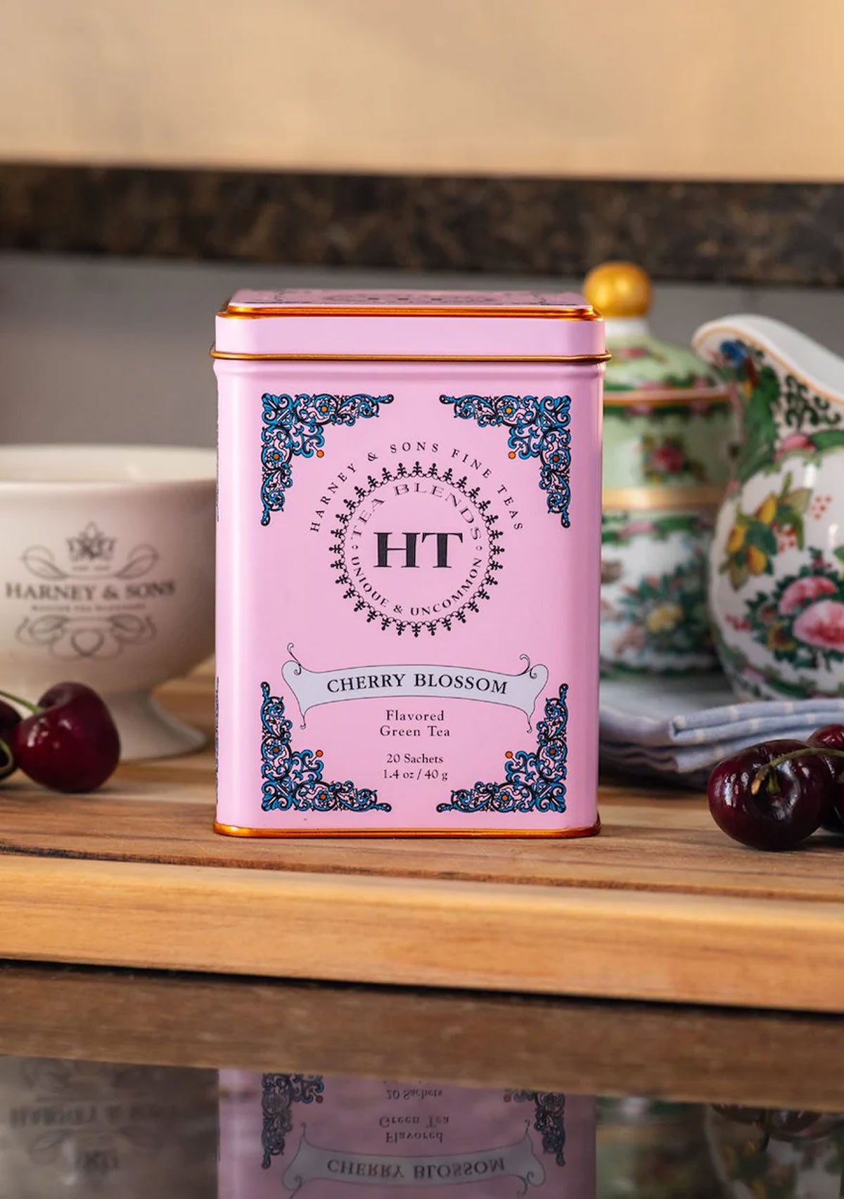 Harney & Sons HT Cherry Blossom Green