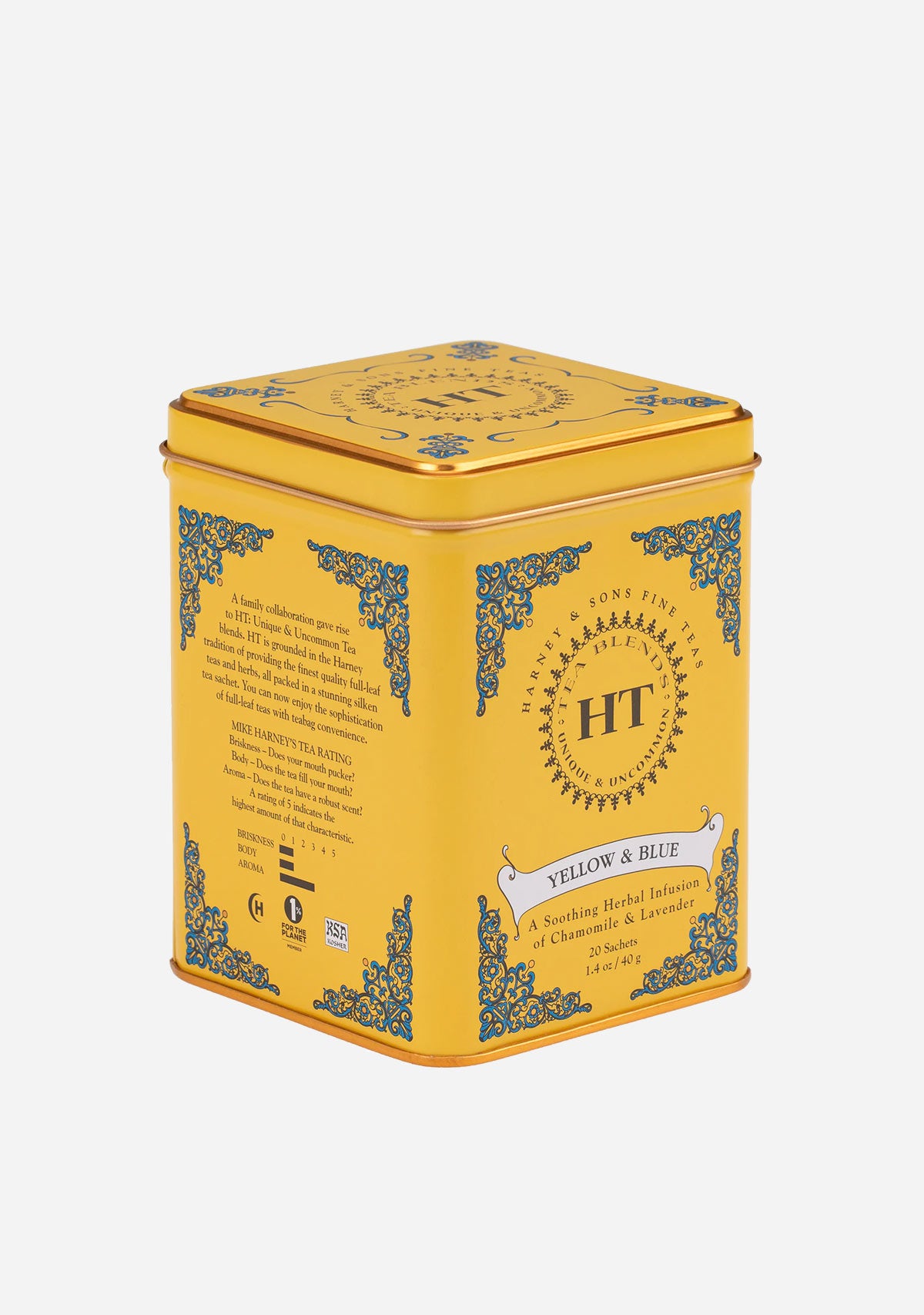 Harney & Sons HT Yellow & Blue - Chamomile and Lavender Tea