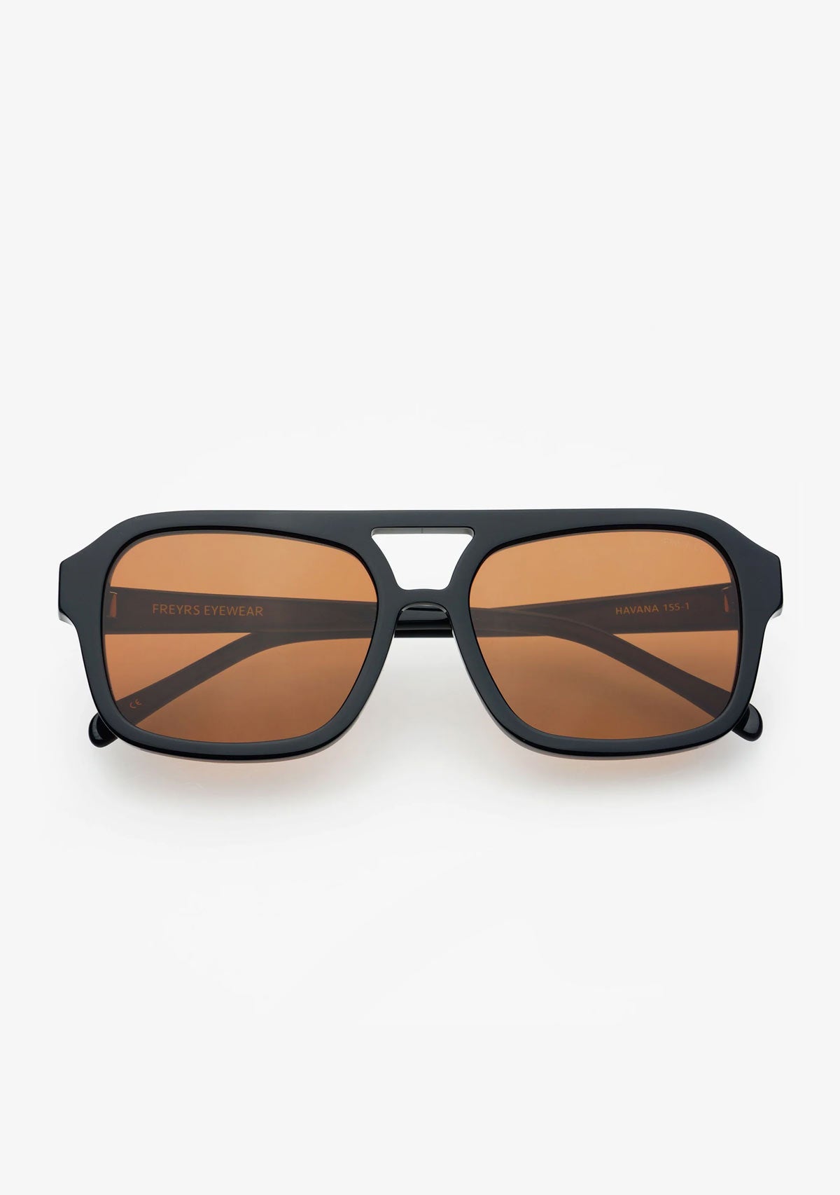 Havana Acetate Aviator Sunglasses