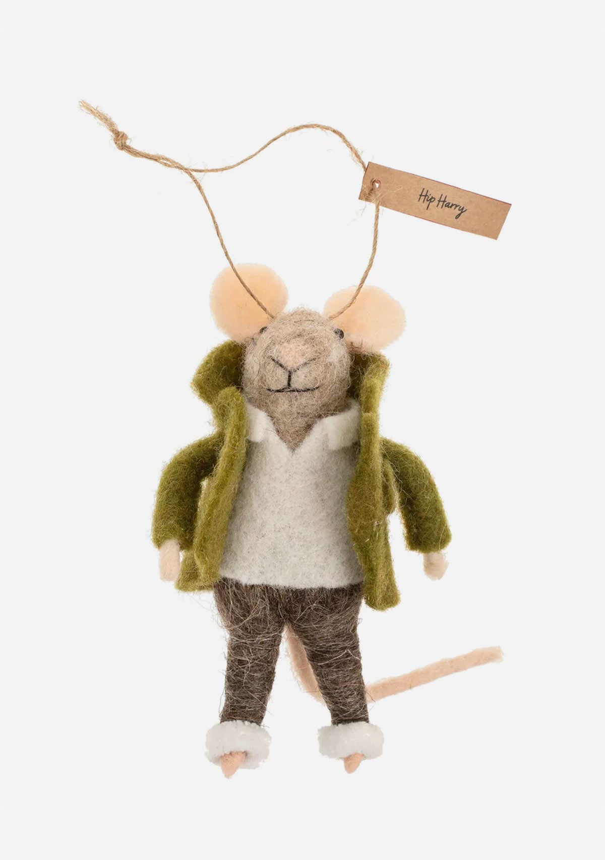 Hip Harry Mouse Ornament