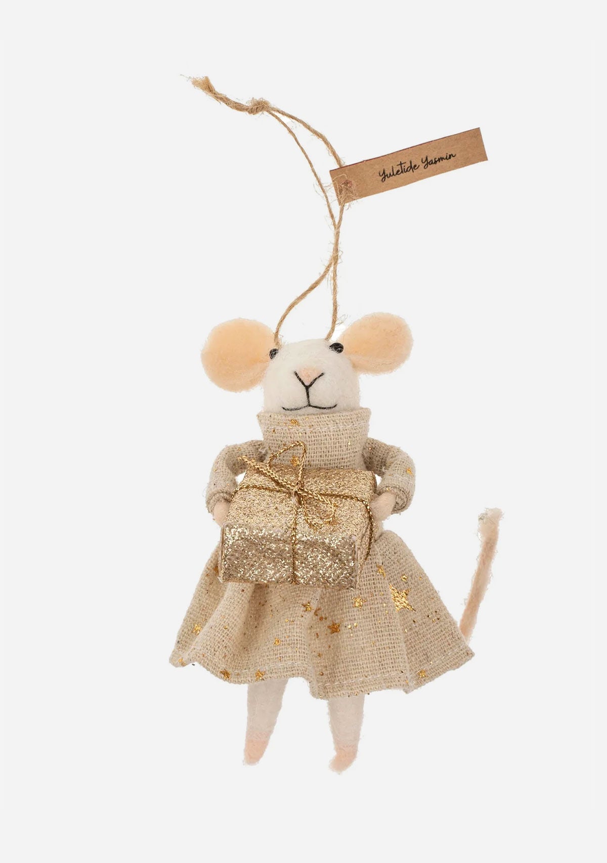 Yuletide Yasmin Mouse Ornament