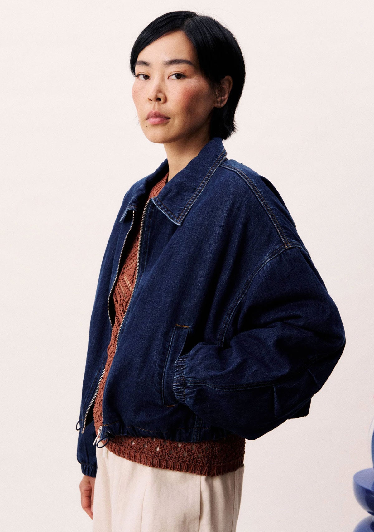 Itacare Coat Bleu Jean