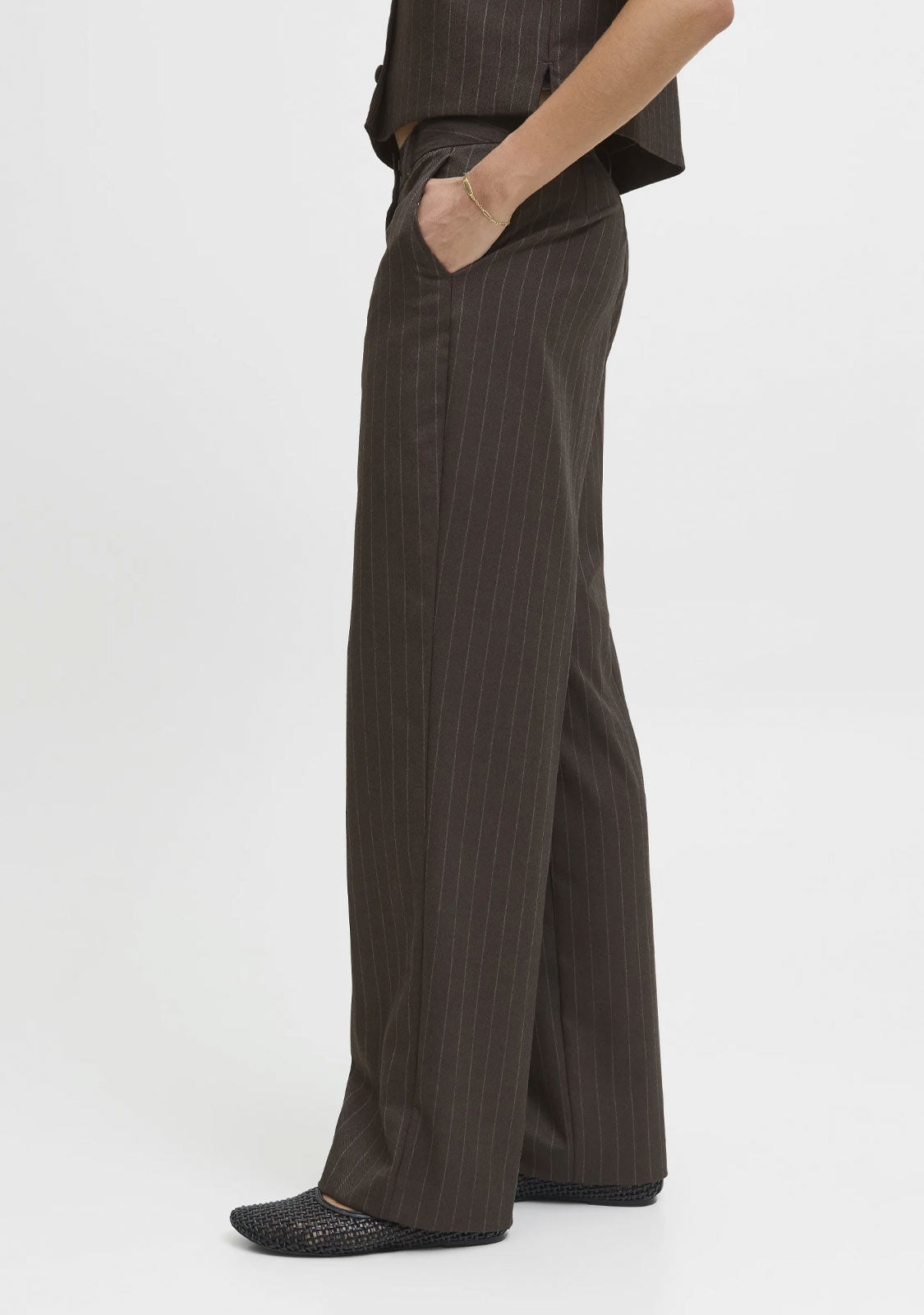 JX Mary Brushed Pant TLR Bracken White