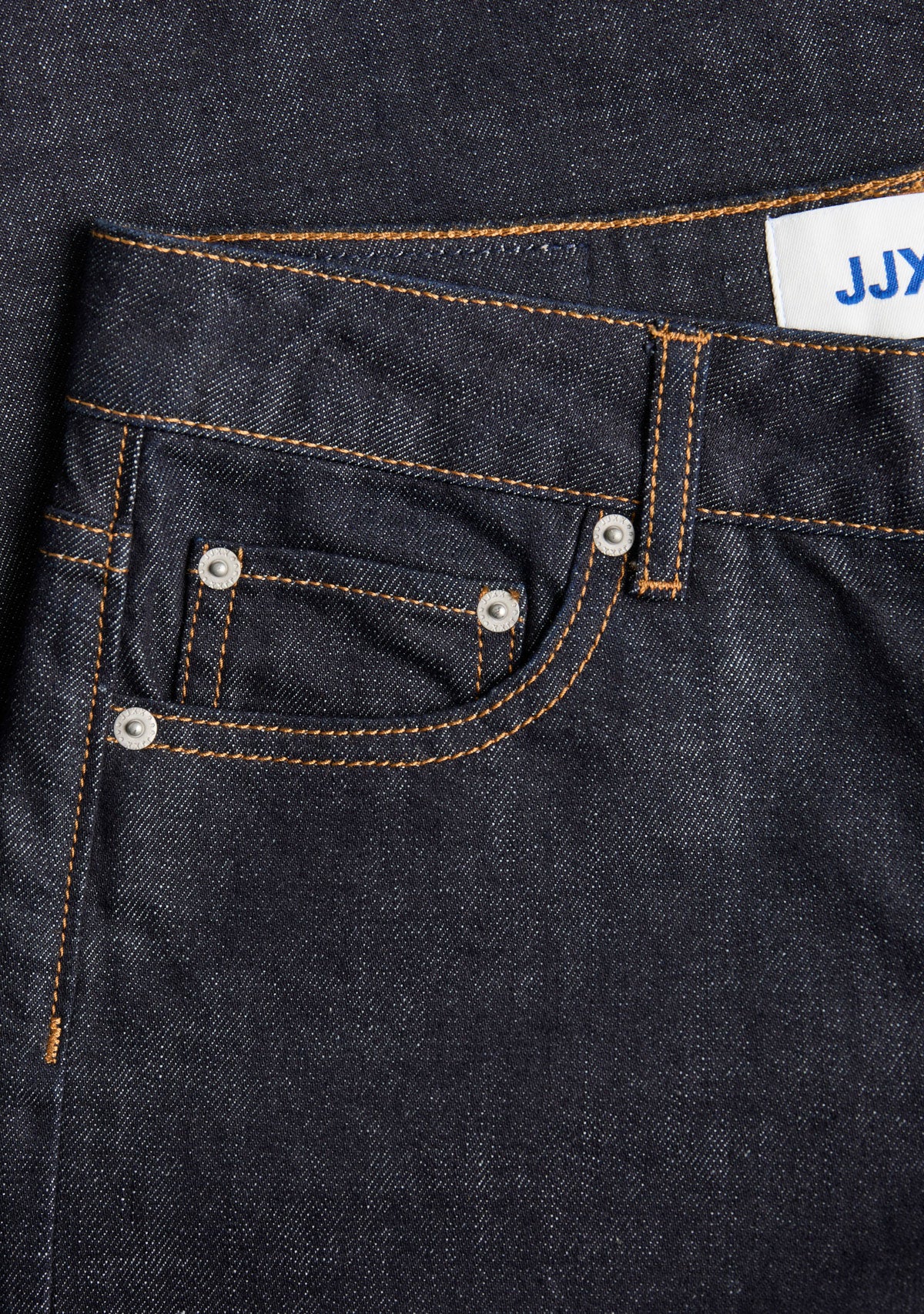 JXTokyo Vega Wide Hw Fold Up R Dnm Sn Dark Blue Denim