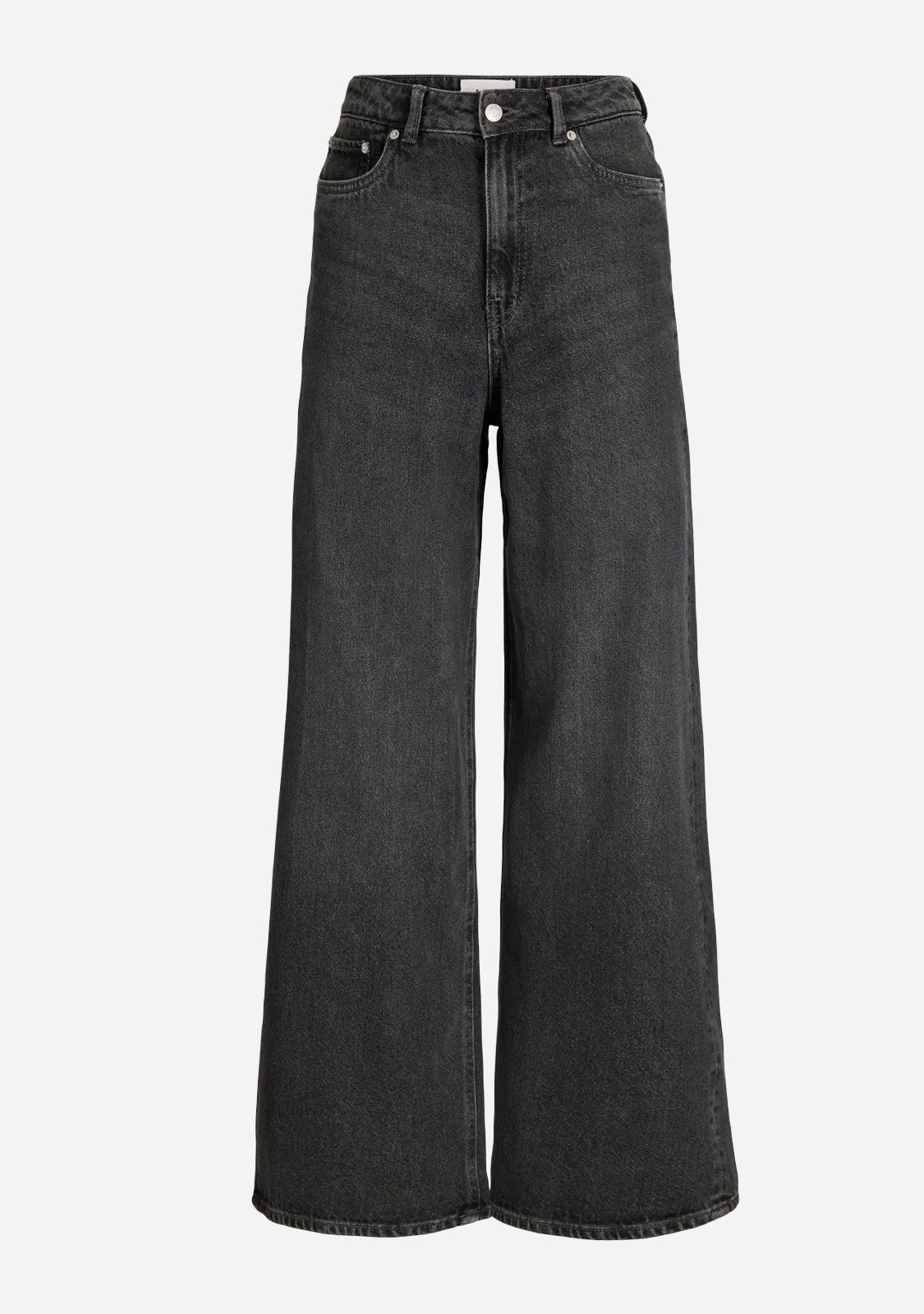 JXTokyo Wide HW Stone R296 DNM Black Denim