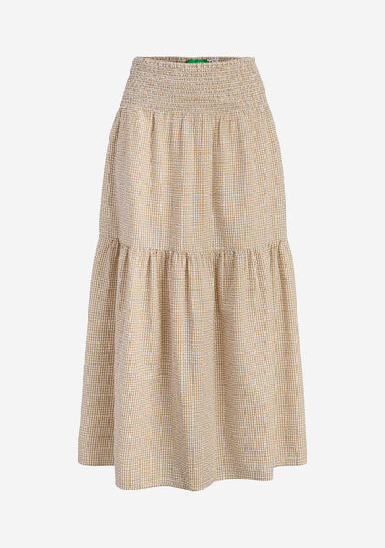 Jx Zoe Seersucker Smock Long Skirt | The Latest Scoop