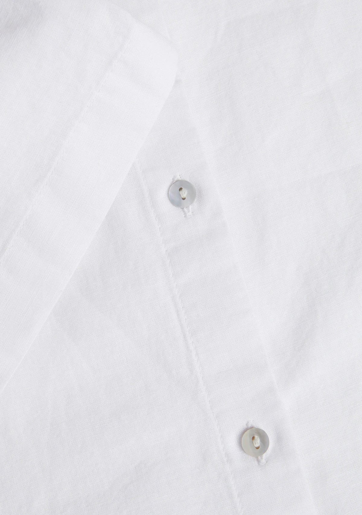 JX Lulu SS Cropped Linen Blend Shirt