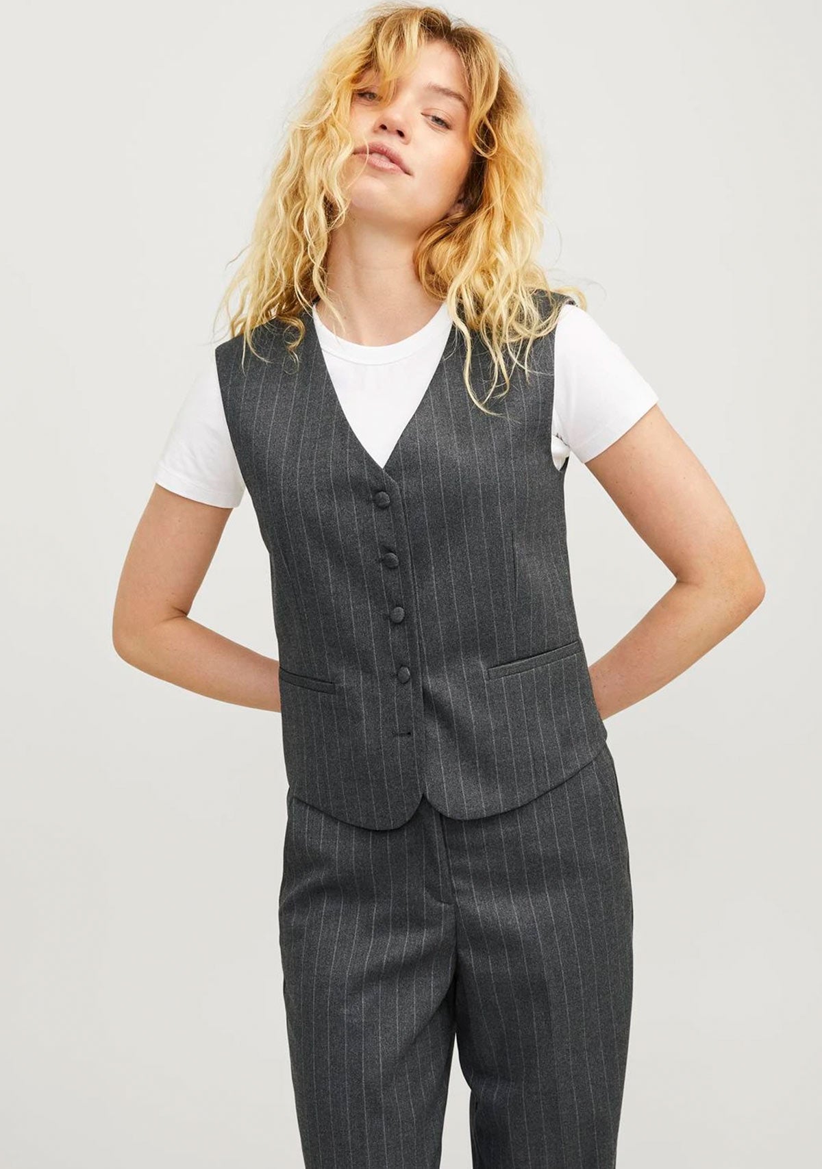 JX Mary Brushed Waistcoat TLR