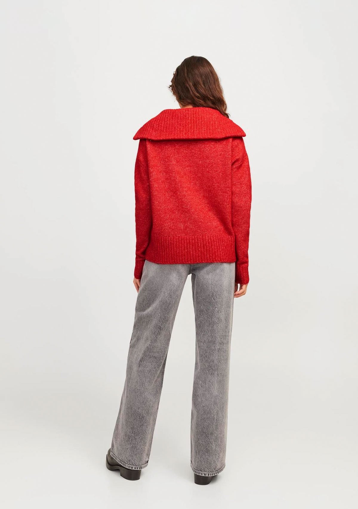 JX Siko Diverse Half Zip Knit Sweater