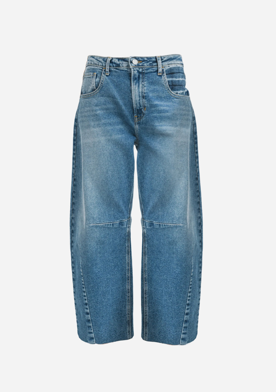 Barrel Jean With Seams