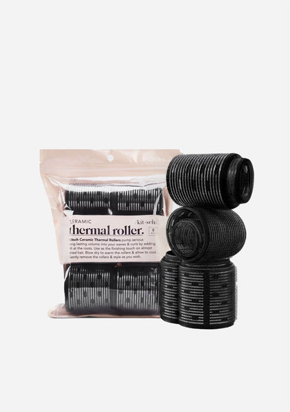 Brushworks Keramik-Thermo-Roller Variety Pack – 9 Stück In 3 Größen Für Volumen & Locken