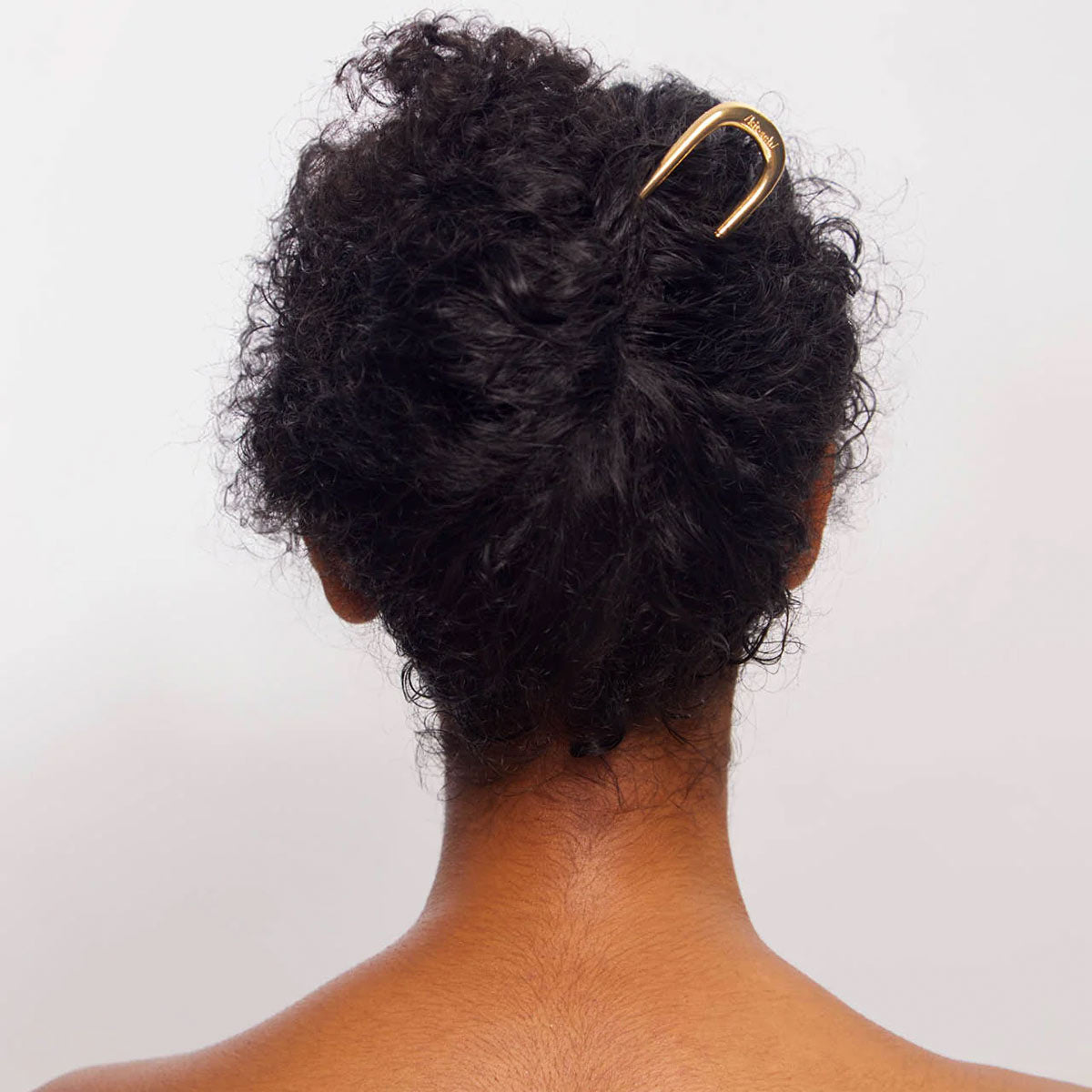 Metal French Hair Pin Gold