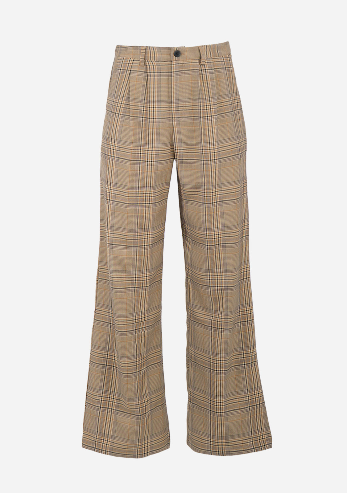 Checked Woven Pants