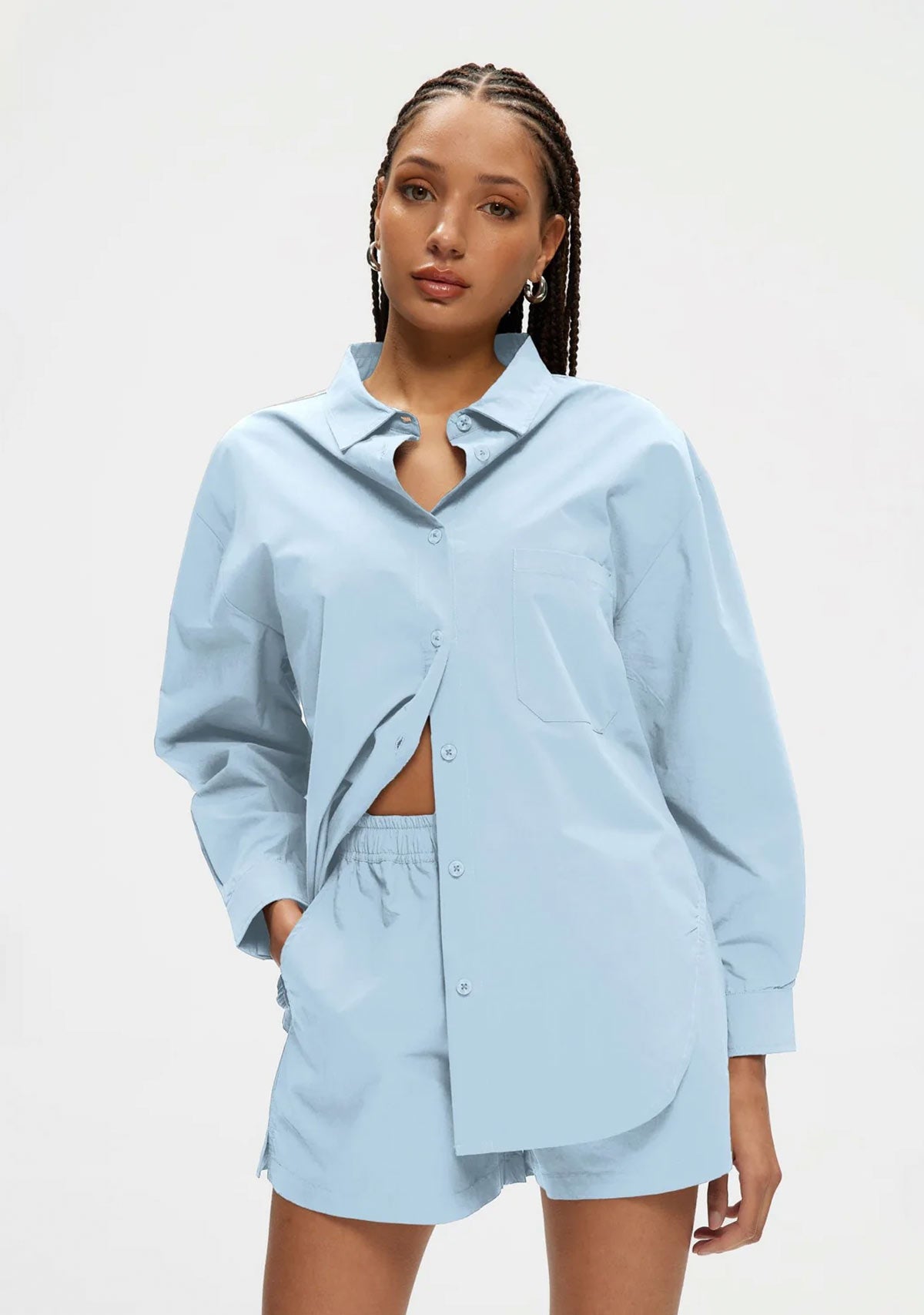 Poplin Oversized Shirt