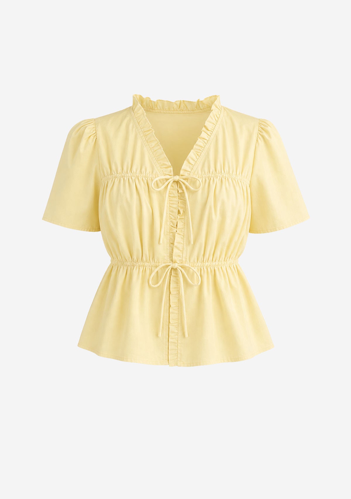 The Belle Top Yellow