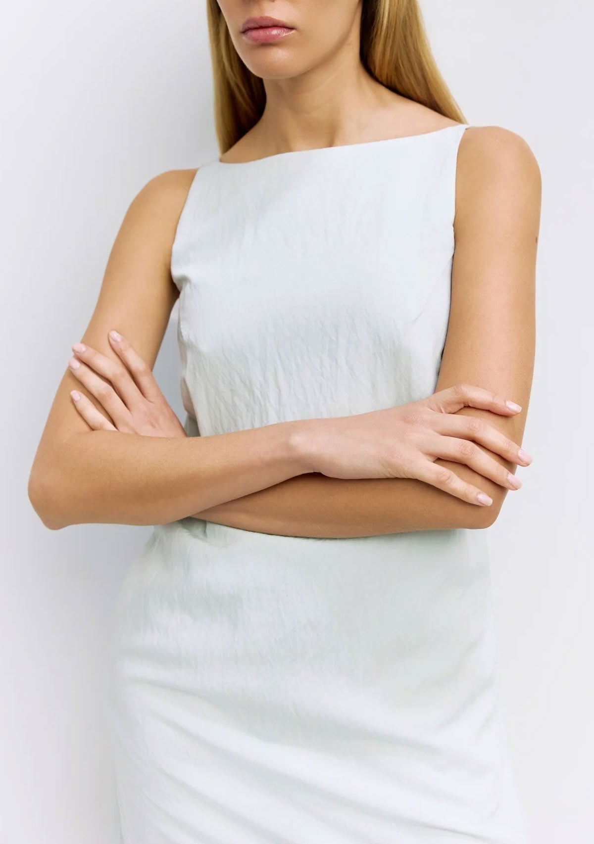 The Lilith Dress Blue