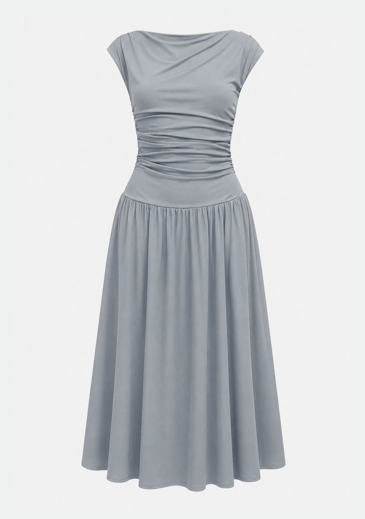 The Madilyn Dress Slate Blue