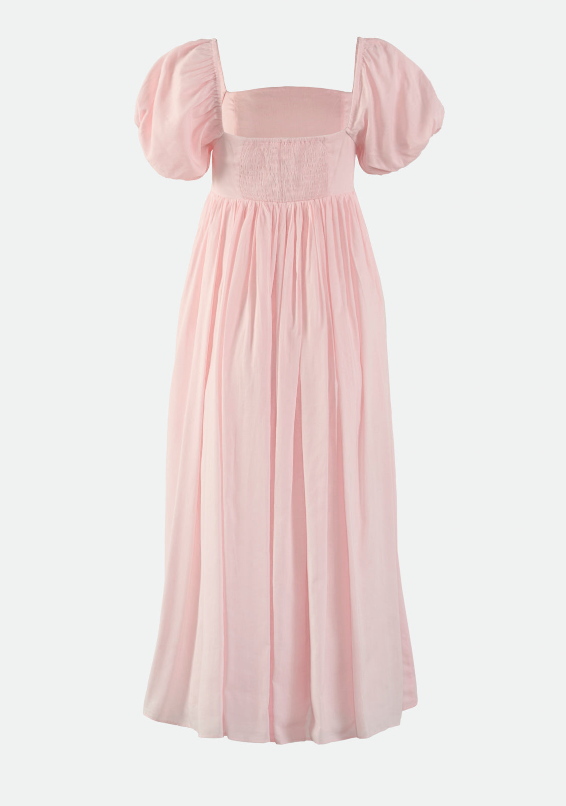 Nimi Puff Sleeve Long Dress