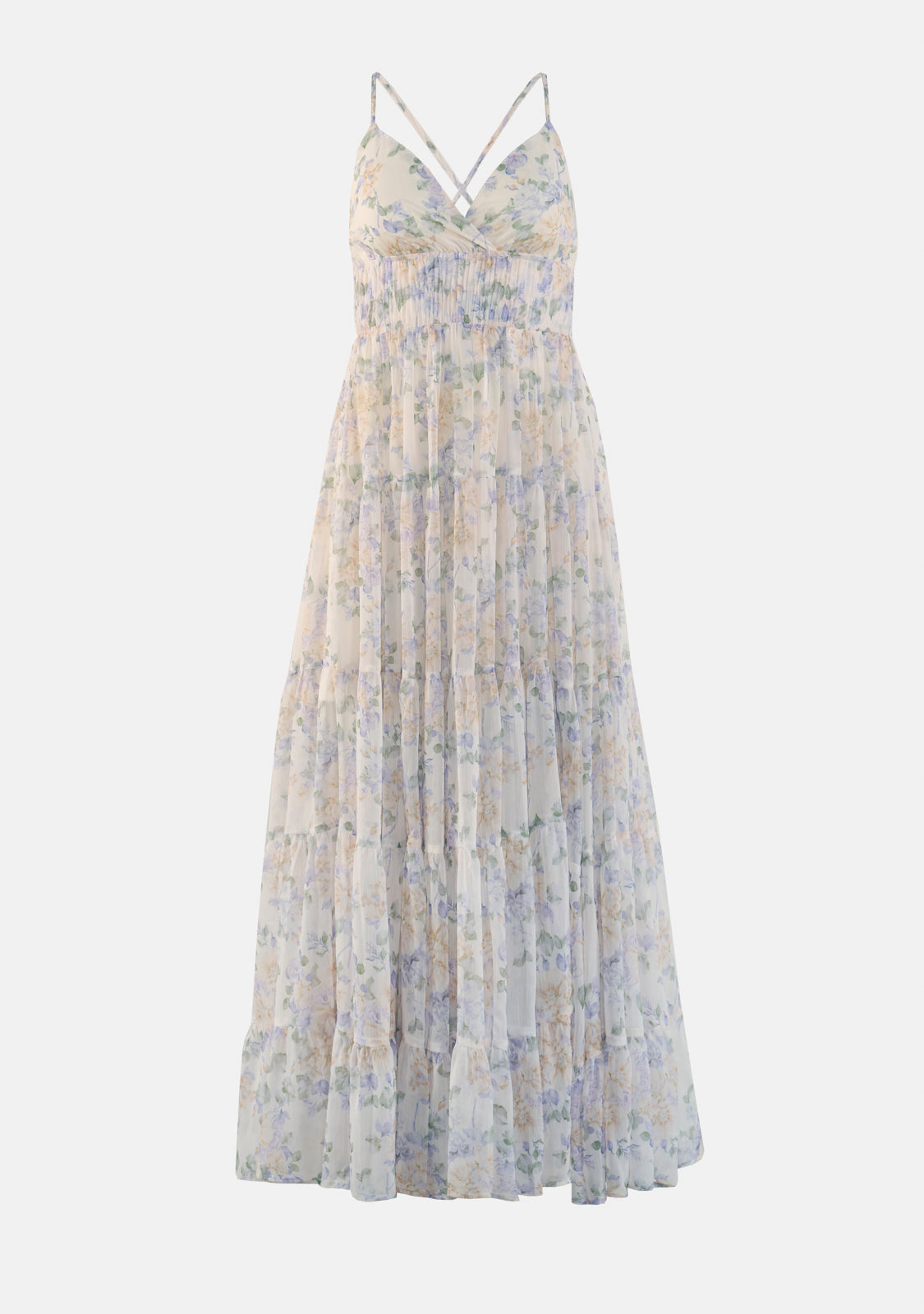 Tiered Maxi Cami Dress Lavender
