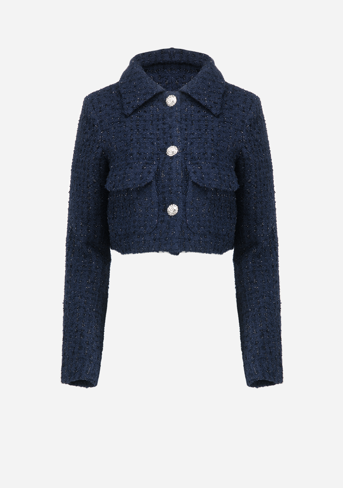 Tweed Jacket Navy