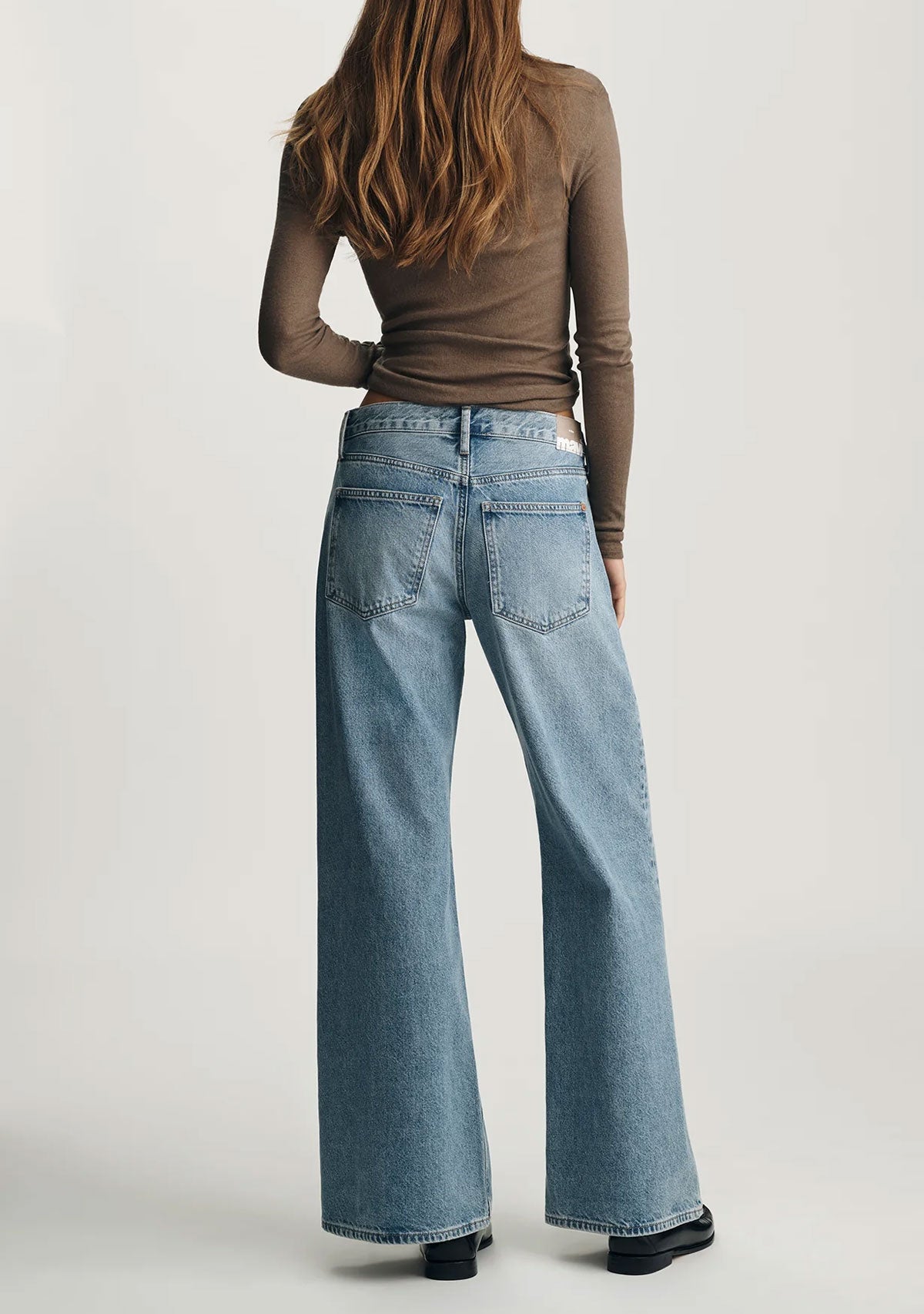 Sandy Extra Wide Mid Used Classic Denim