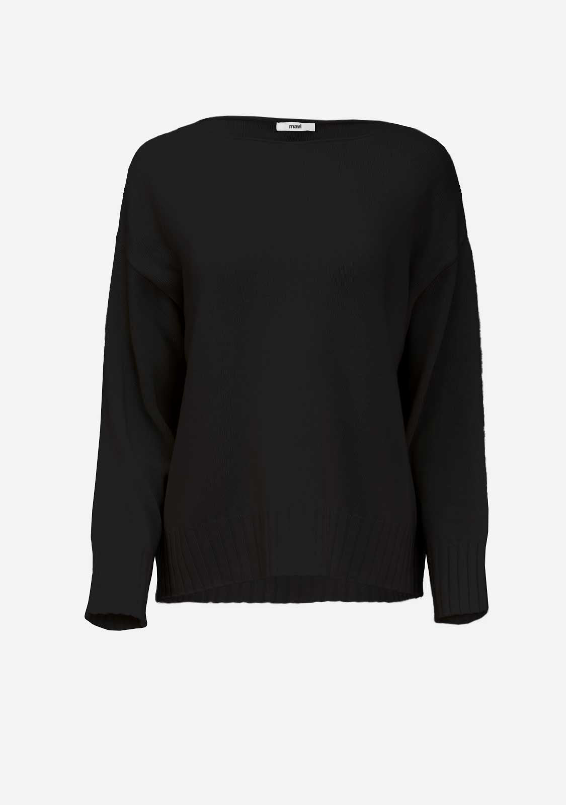 Crew Neck Sweater Black