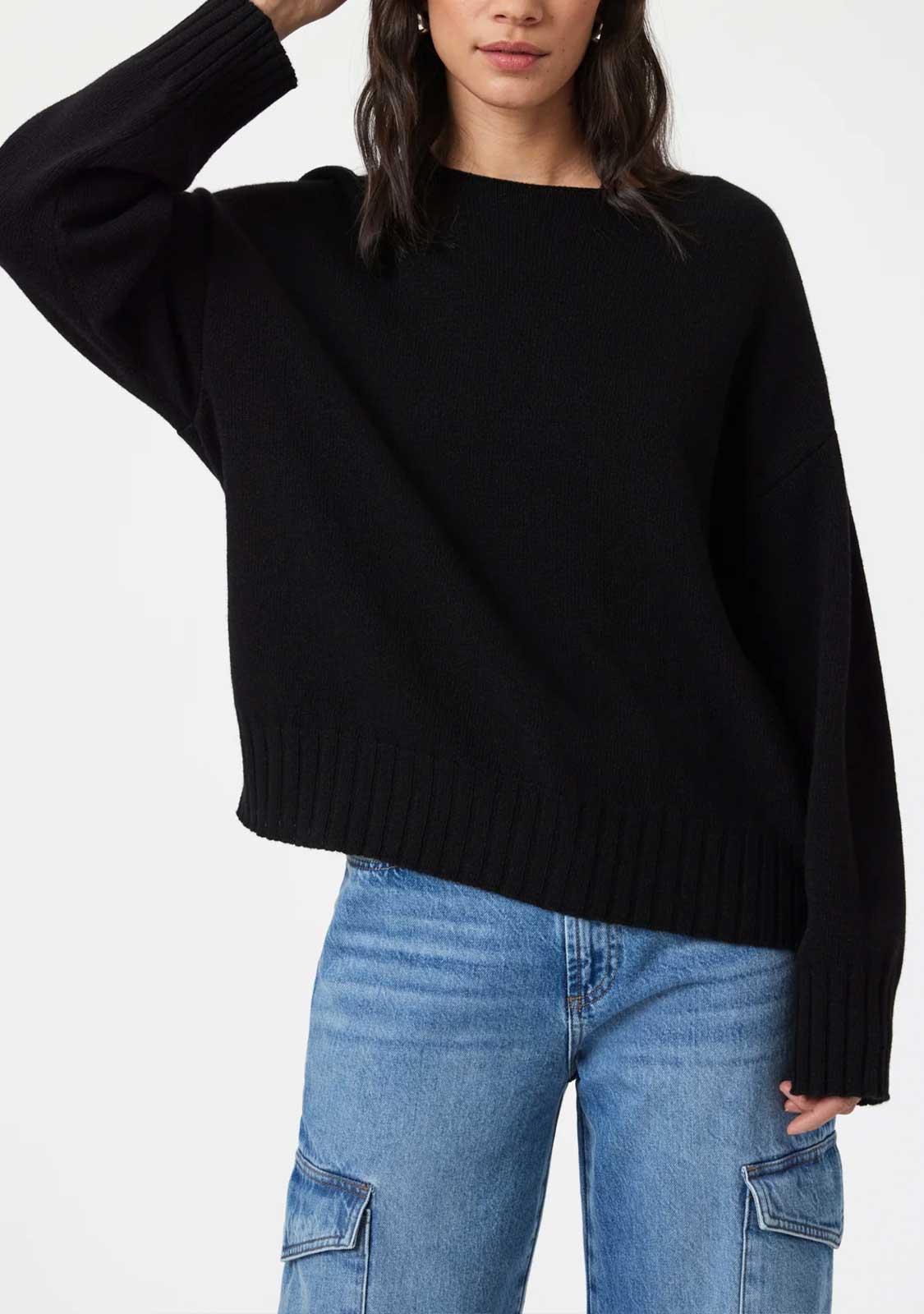 Crew Neck Sweater Black