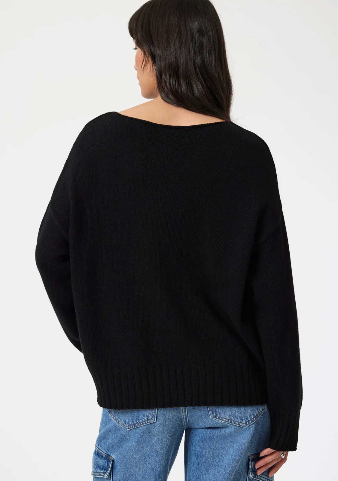 Crew Neck Sweater Black