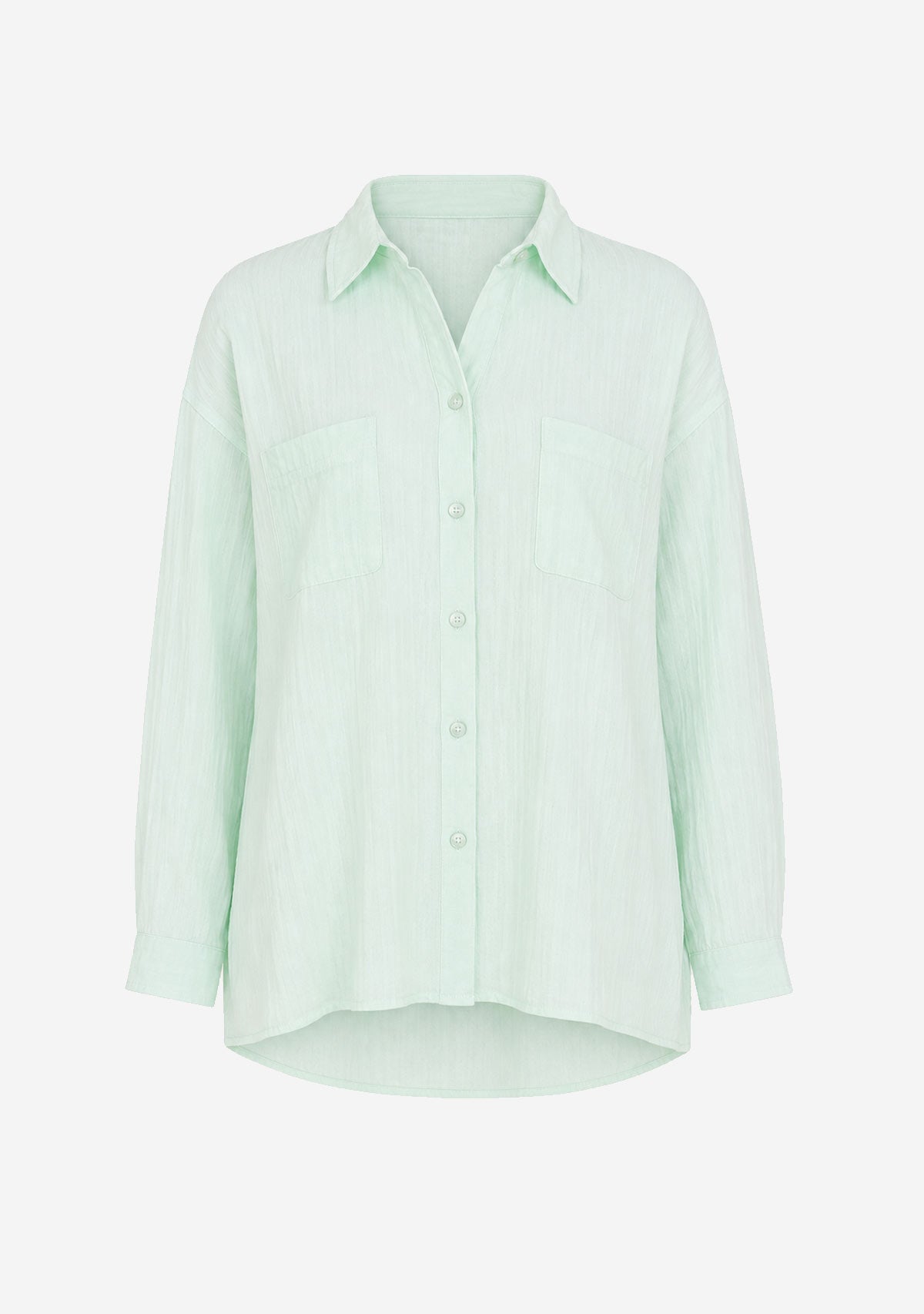 Buttondown Basic Cotton Shirts Mint