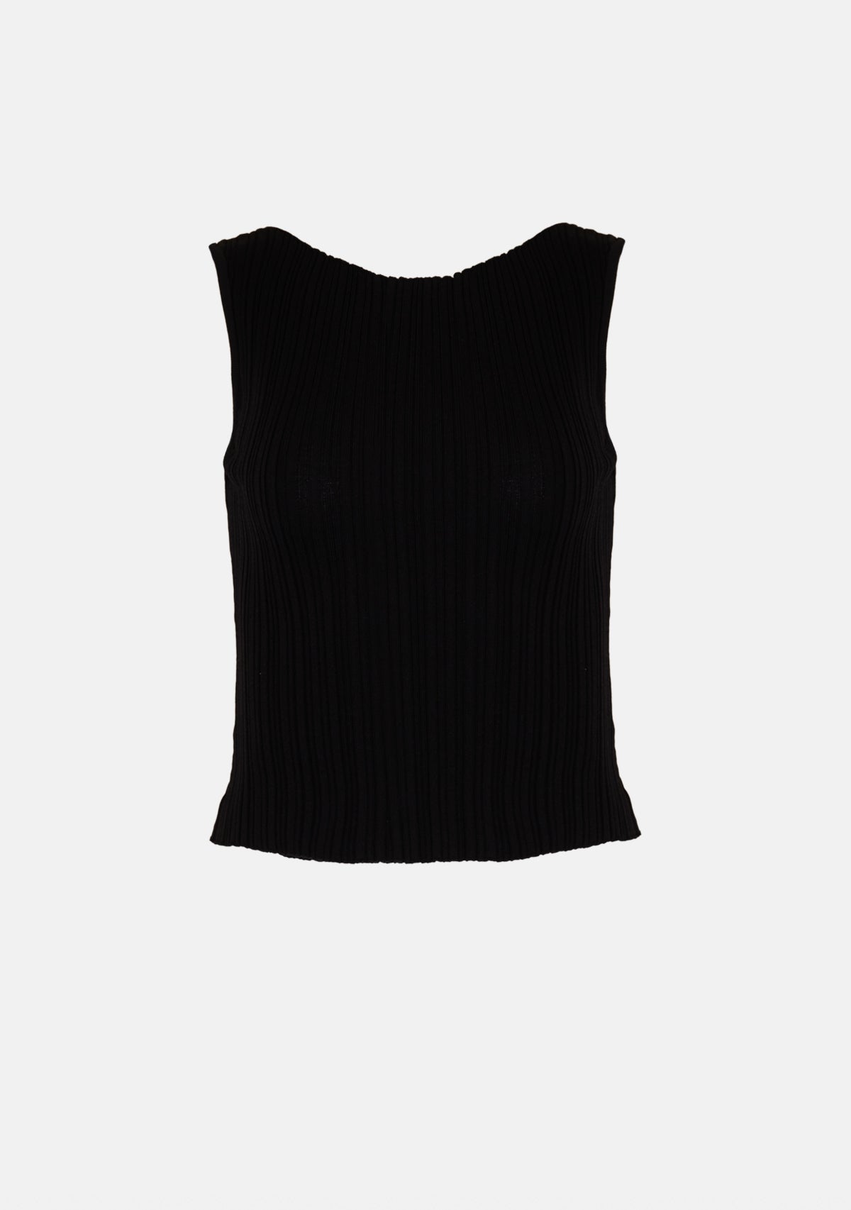 Ribbed Knitted Tank