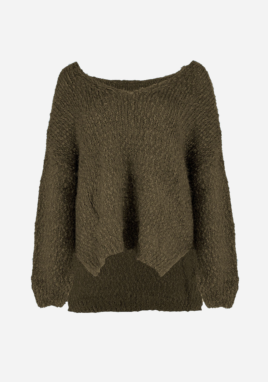 Popcorn Knit Sweater