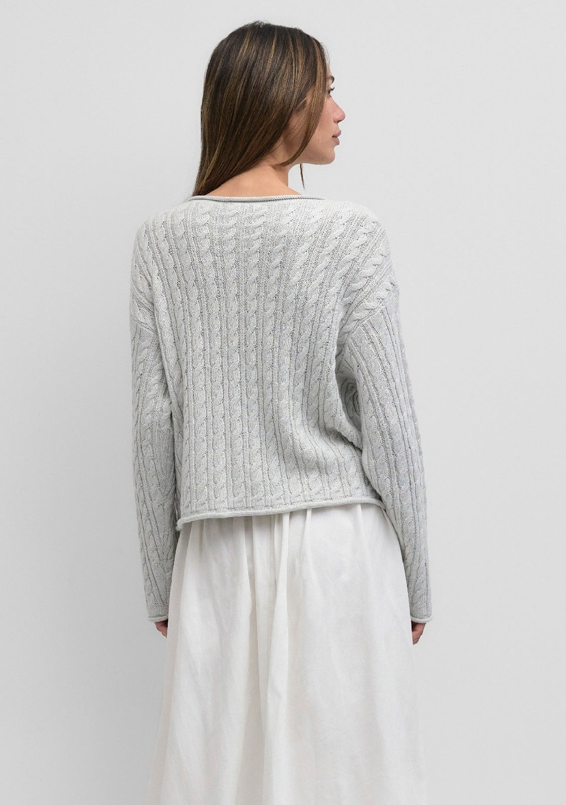 Emory Cable Knit Sweater The Latest Scoop