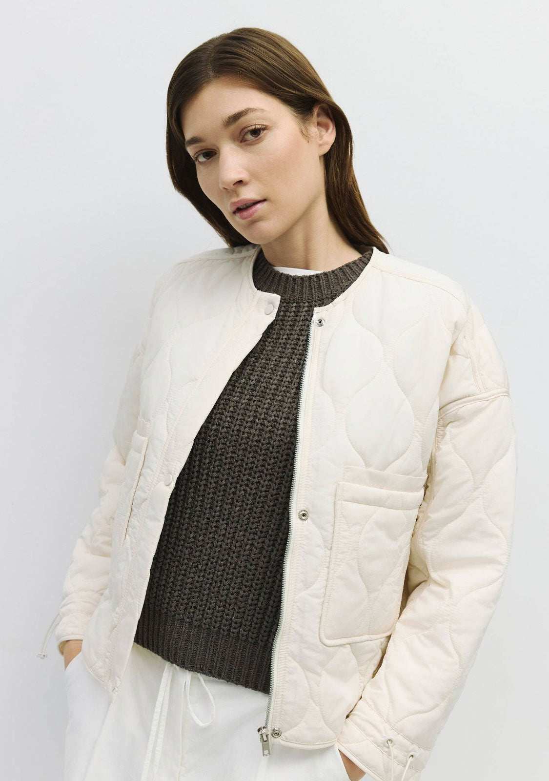 The Kara Jacket Cream