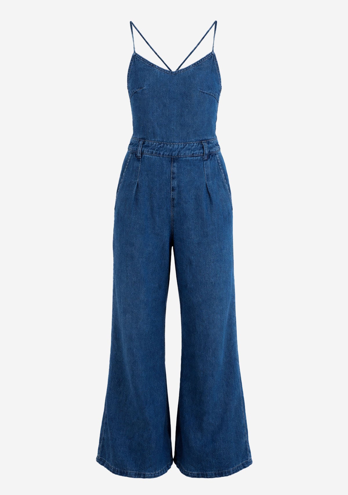 Denim Jumpsuit Denim Blue