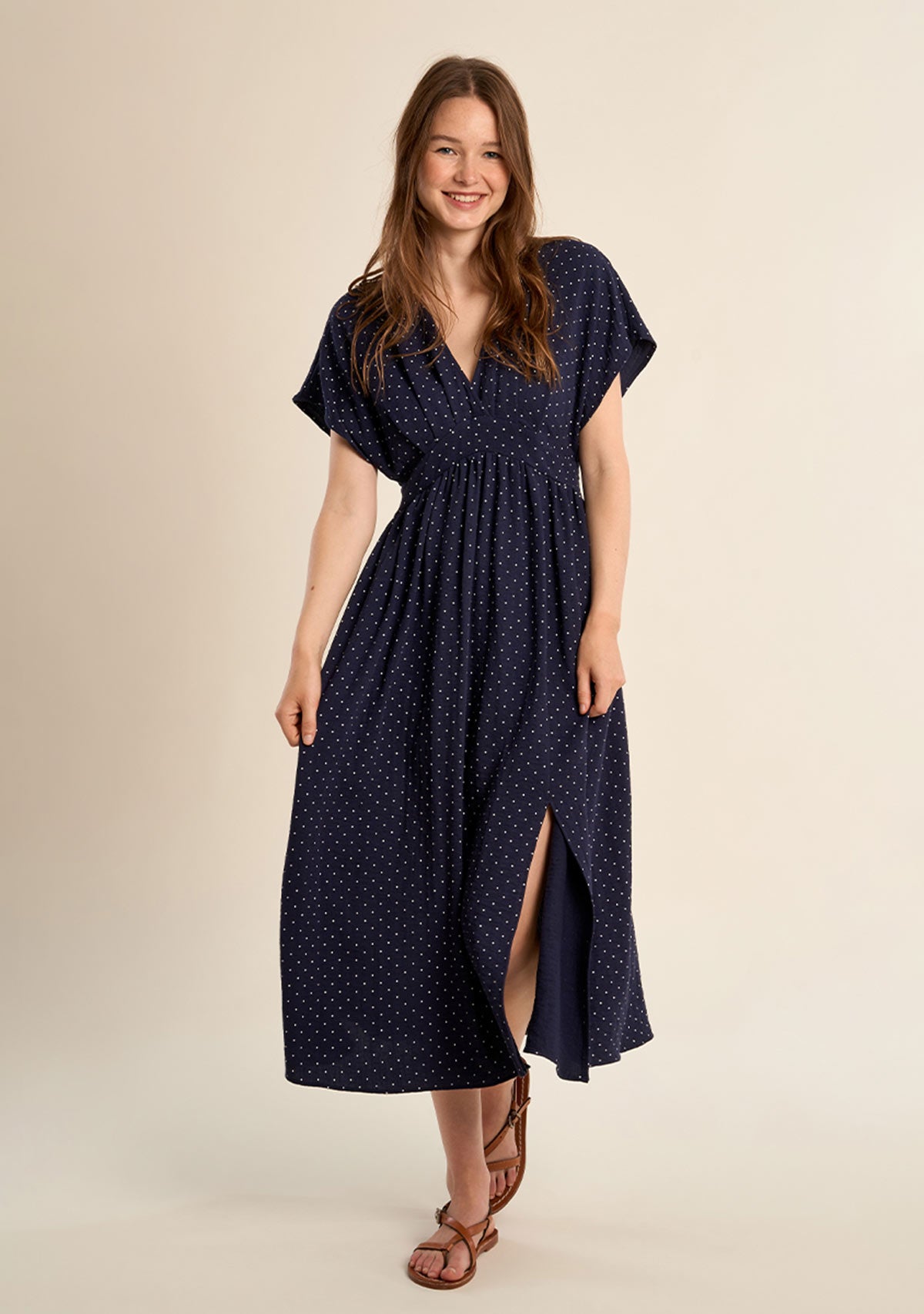 Maxi Dress Navy Blue