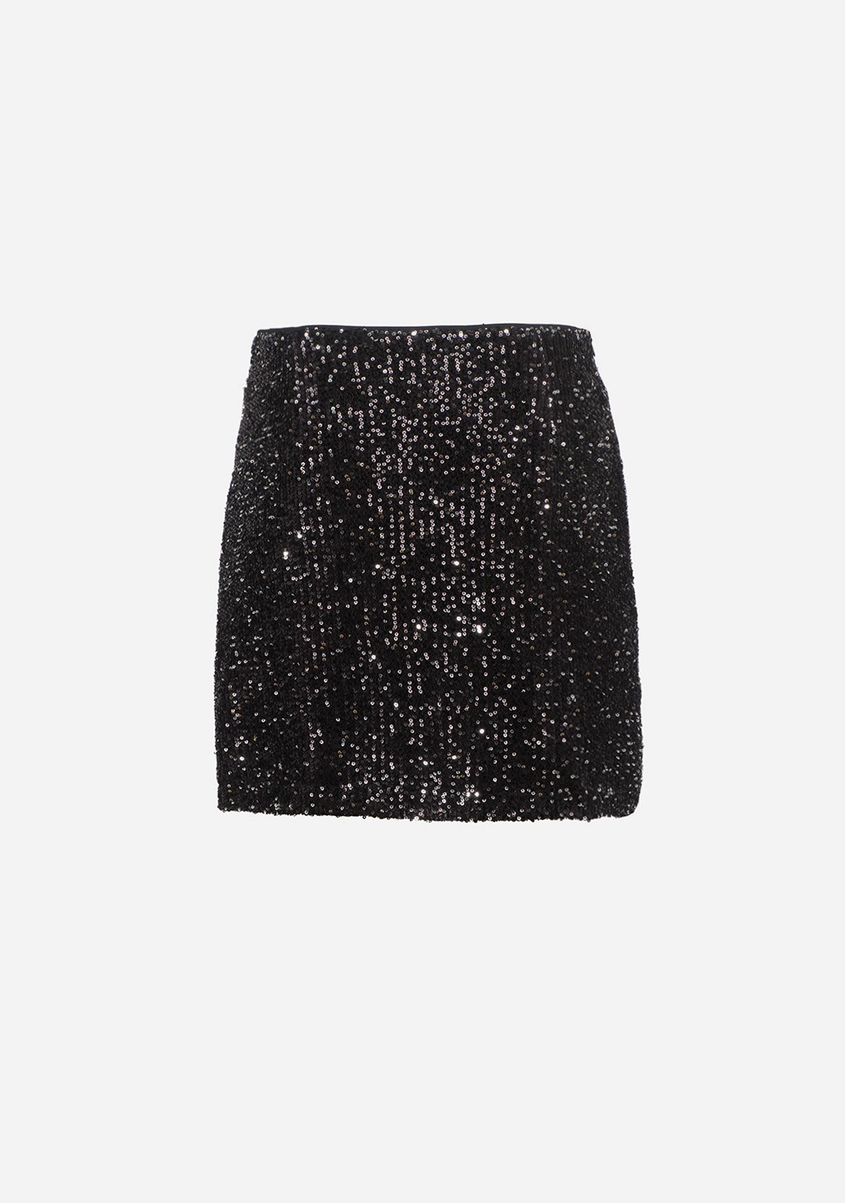 Sequined Mini Skirt