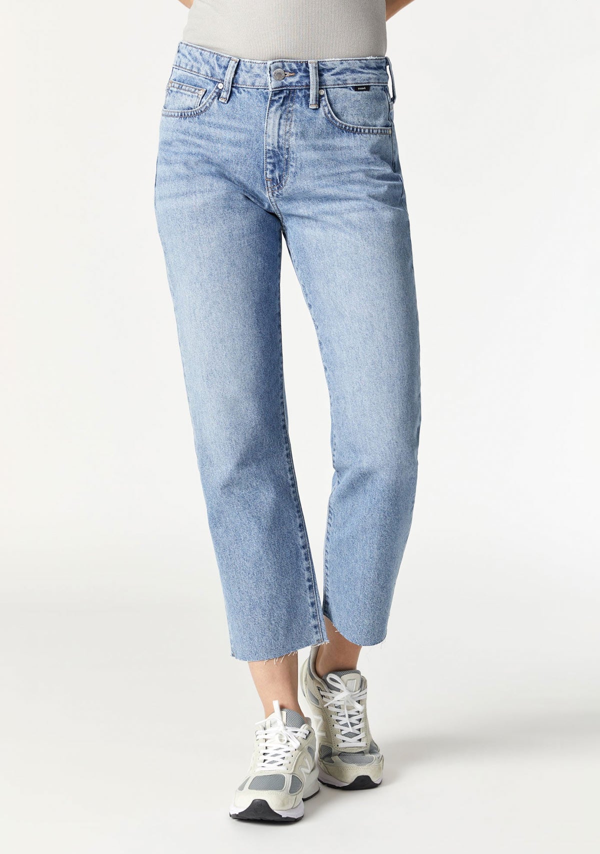 New York Straight Leg Light Brushed Denim