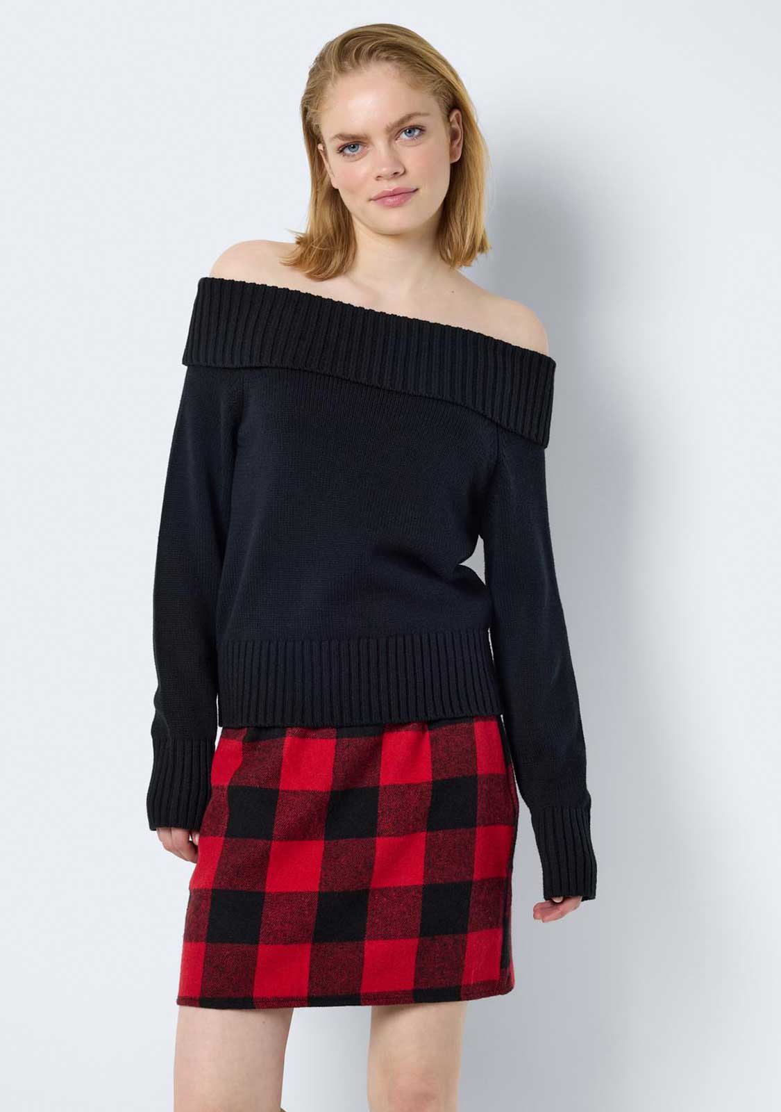 NM Lima Off Shoulder Knit Sweater