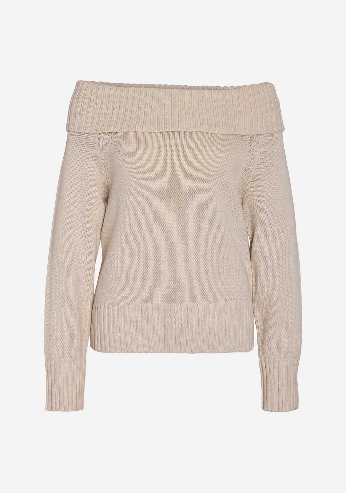 NM Lima Off Shoulder Knit Sweater