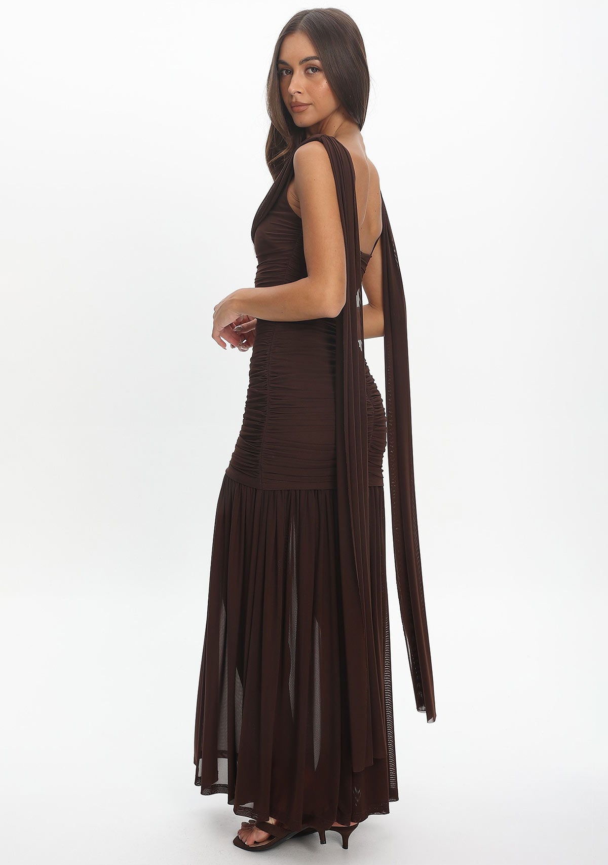The Celia Dress Chocolate