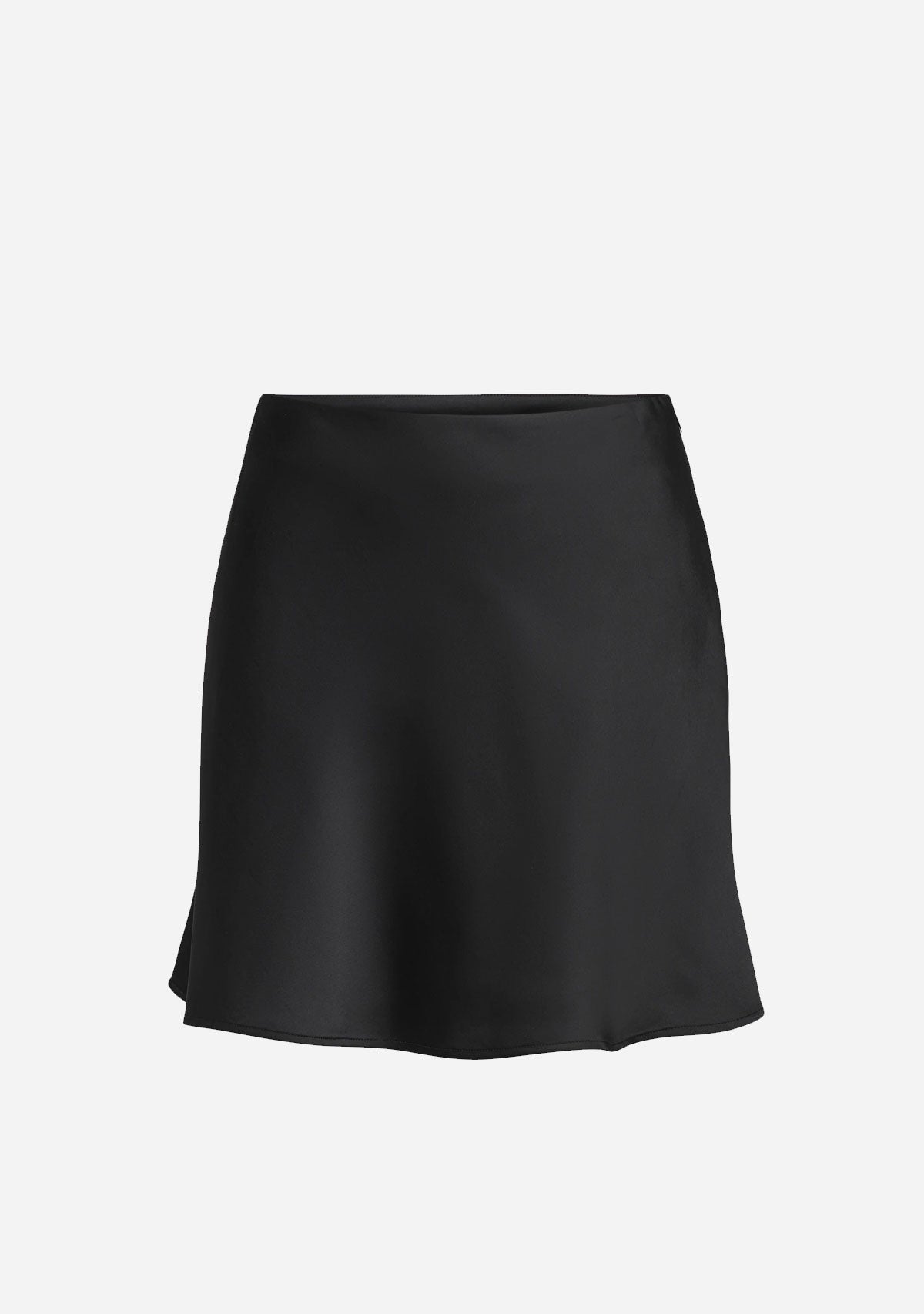 ONLmika Vis Satin Short Skirt Wvn Black