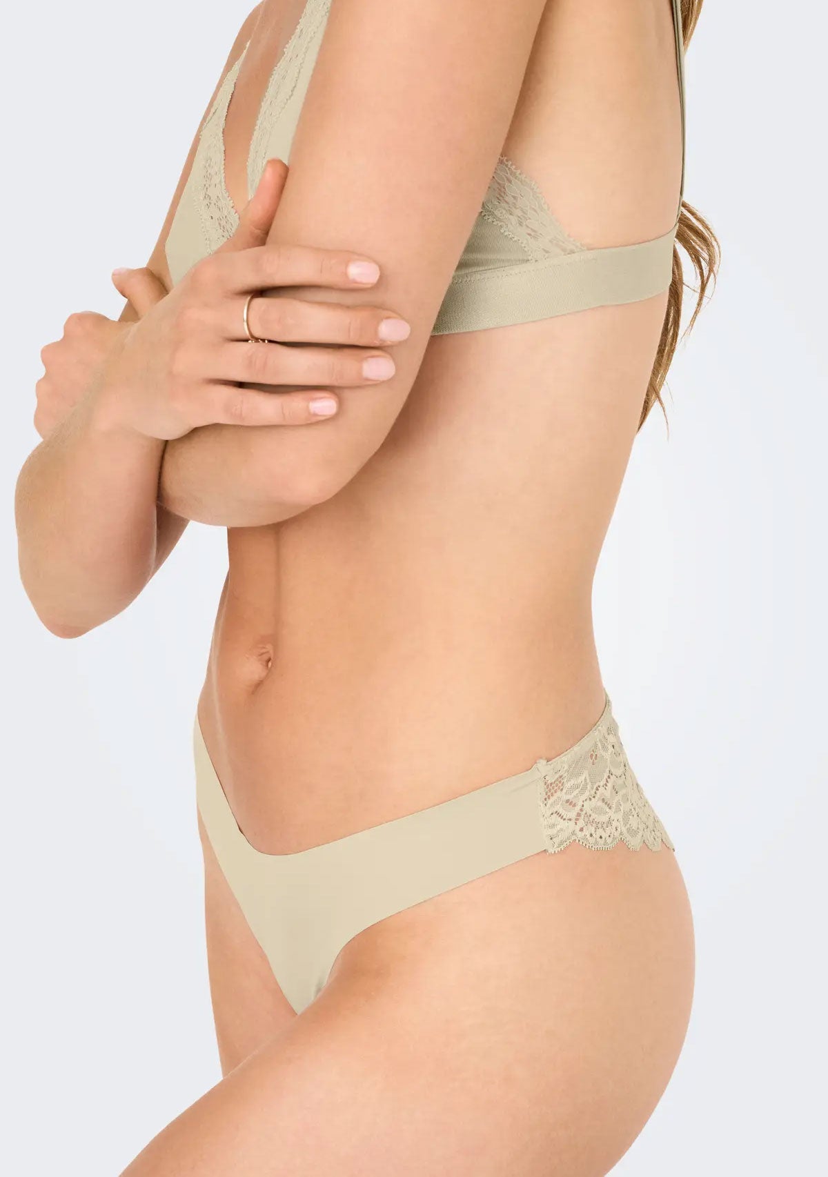 ONLchloe Lace Brazil 3Pack Noos Acc Cloud Dancer