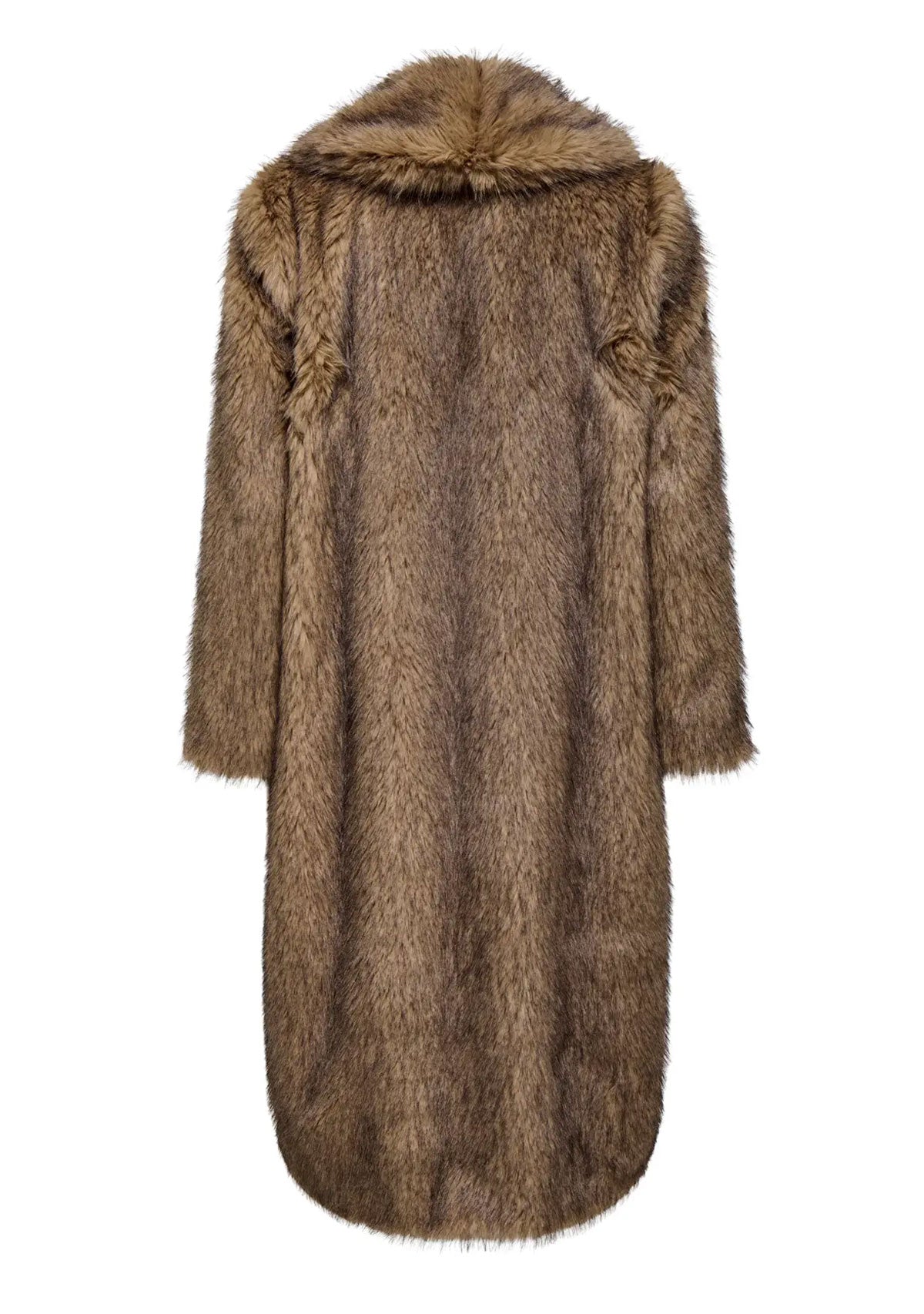 ONLdawn Life Long Faux Fur Coat Otw Tannin
