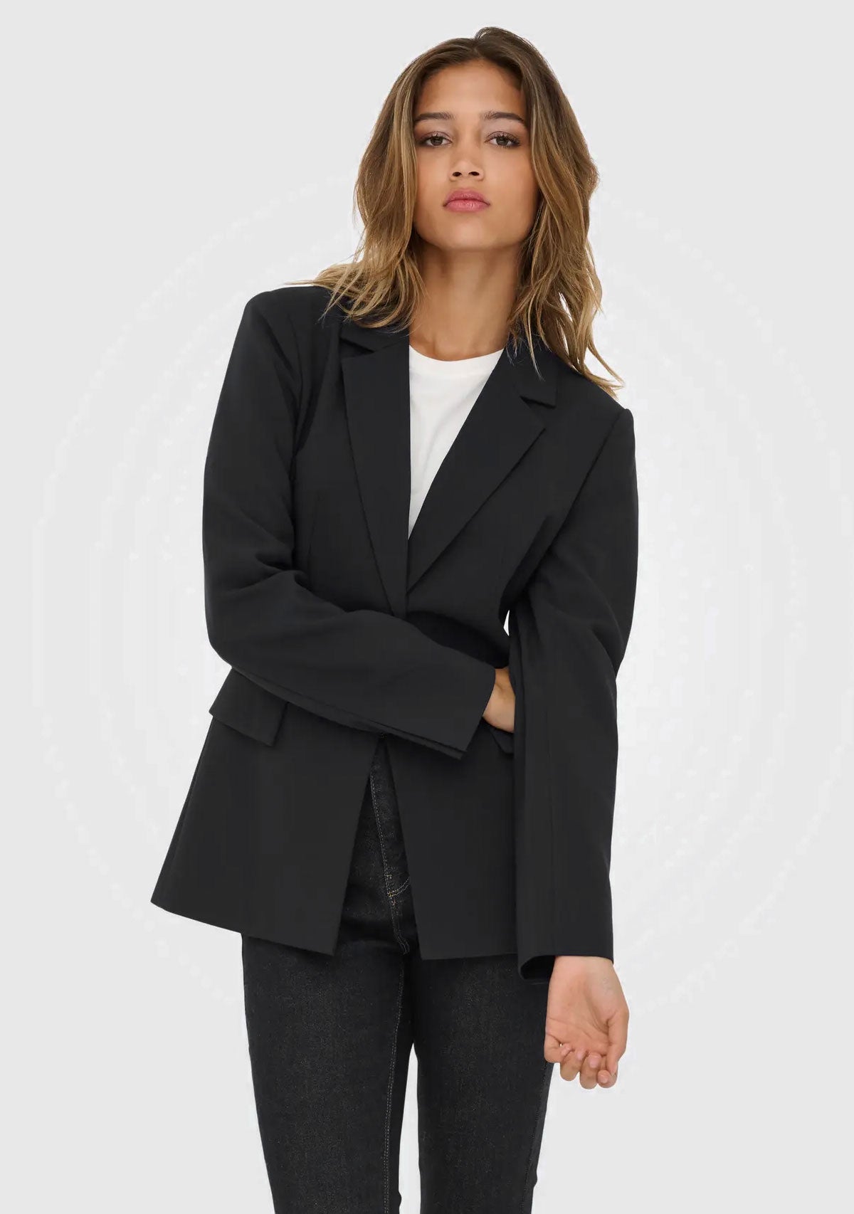 ONLY Onlraven Life L/S Sculpture Blazer TLR Donna