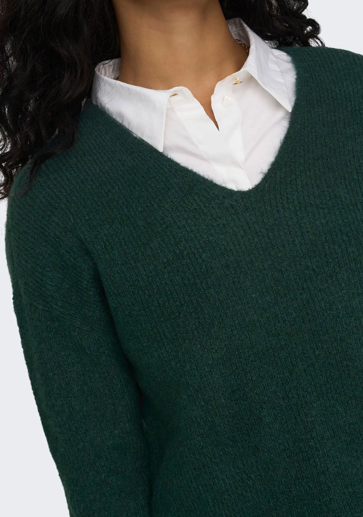 Onlcamilla V-Neck L/S Pullover Knt